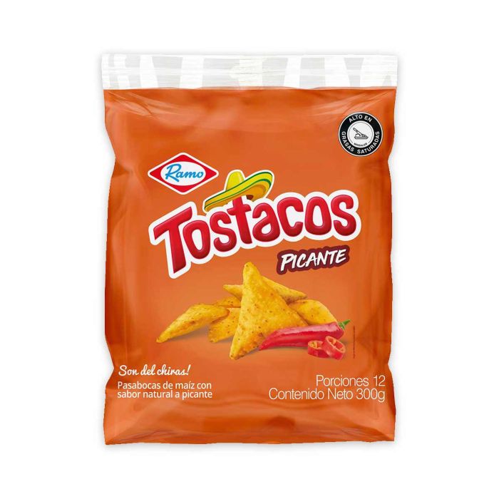 Tostacos Picante Docena x300g