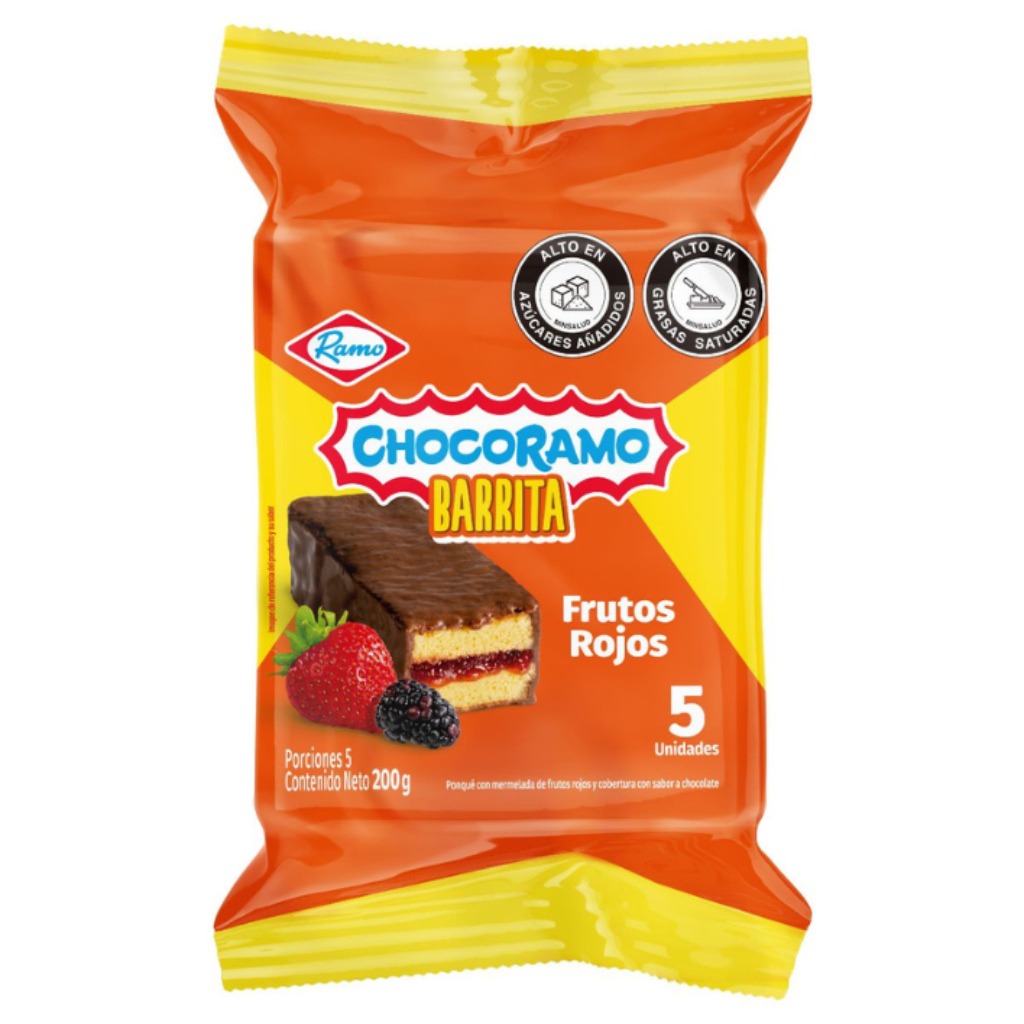 Barrita De Chocorramo X5